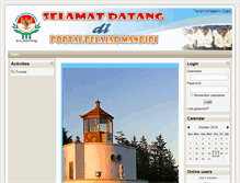 Tablet Screenshot of portalbelajarmandiri.net